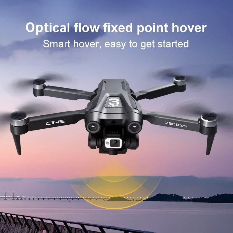 Dron Profesional de Doble Cámara 8K