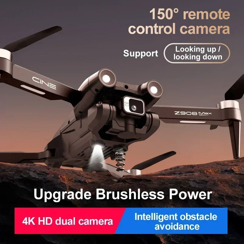 Dron Profesional de Doble Cámara 8K