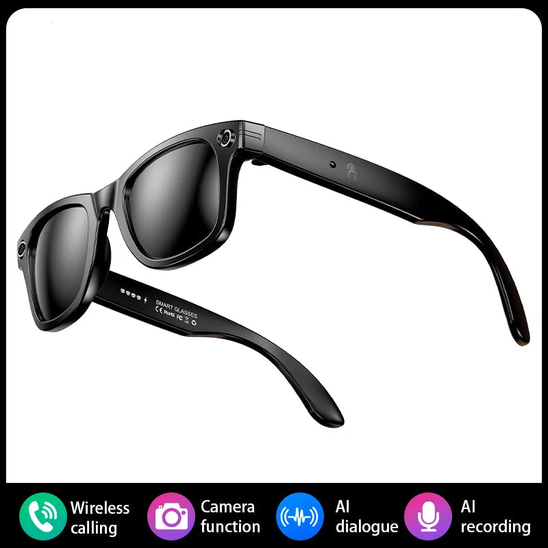 Gafas Inteligentes con Sonido y Cámara de Grabación