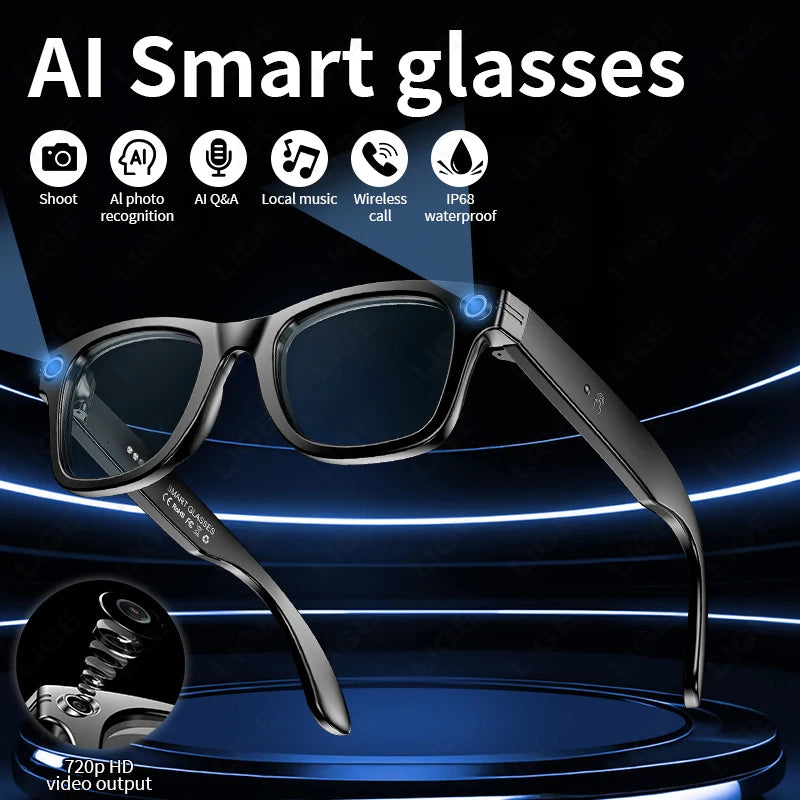 Gafas Inteligentes con Sonido y Cámara de Grabación