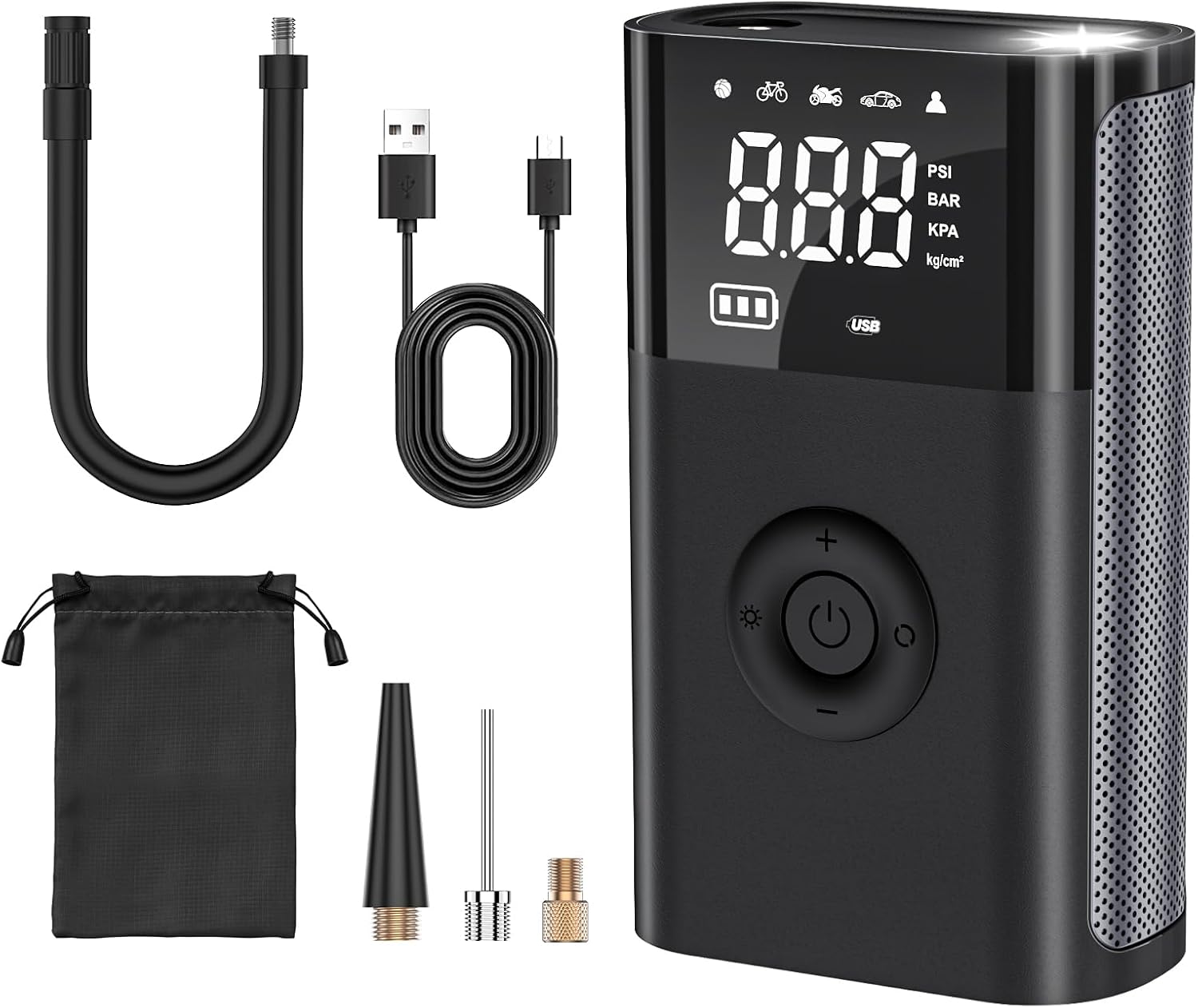 Hinchador/Compresor Eléctrico de Neumáticos